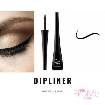 Golden Rose Dipliner Liquid Eyeliner Black