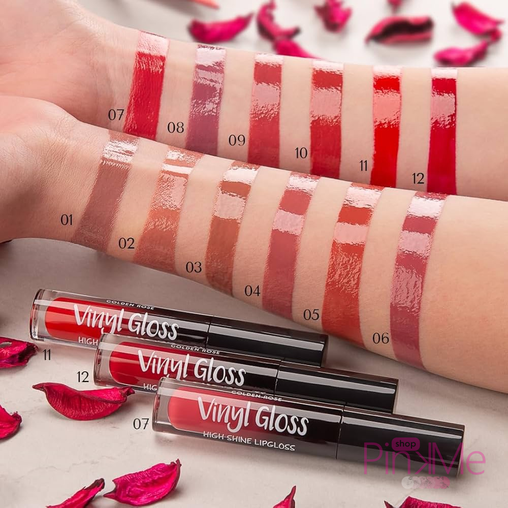 Golden Rose Vinyl Gloss High Shine Lip Gloss