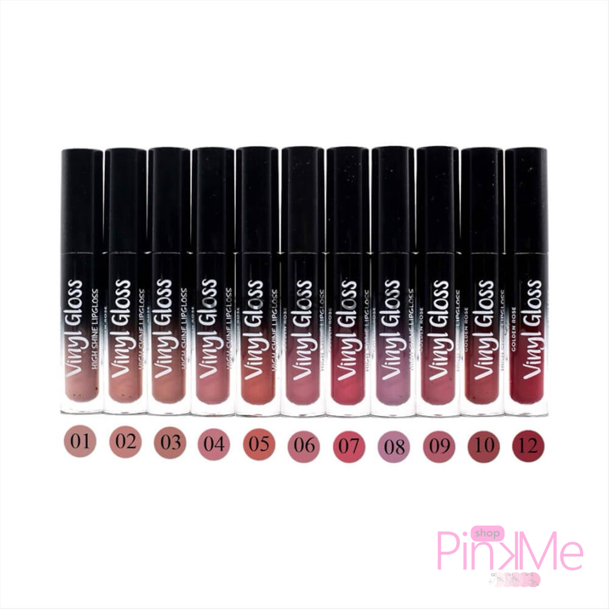 Golden Rose Vinyl Gloss High Shine Lip Gloss