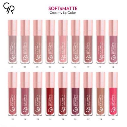 Golden Rose Soft & Matte Creamy Lip Color
