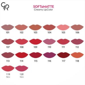 Golden Rose Soft & Matte Creamy Lip Color