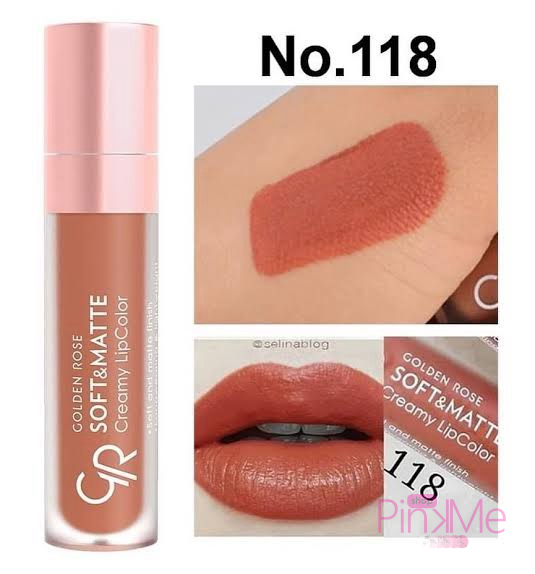 Golden Rose Soft & Matte Creamy Lip Color