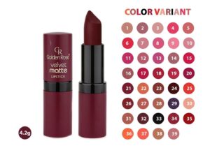 Golden Rose Velvet Matte Lipstick