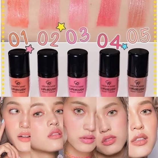 Golden Rose Lip & Blush Velvet Touch