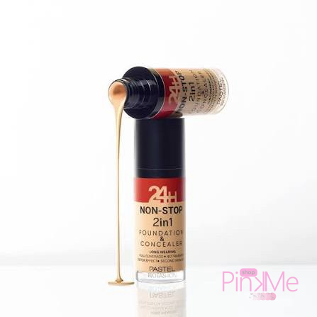 Pastel Profashion 24H Non-Stop 2in1 Foundation & Concealer
