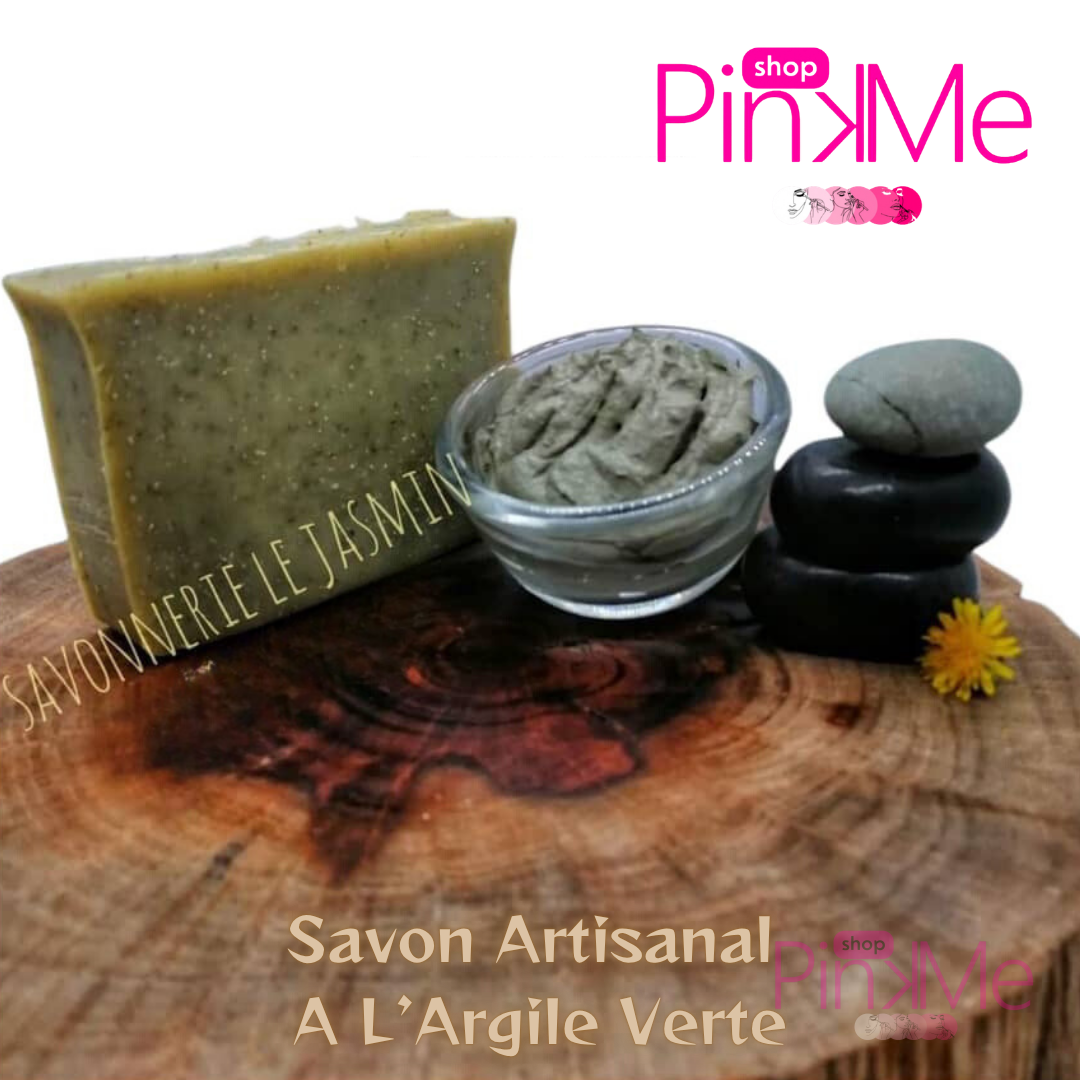 Le Jasmin Savon Artisanal À L’Argile Verte