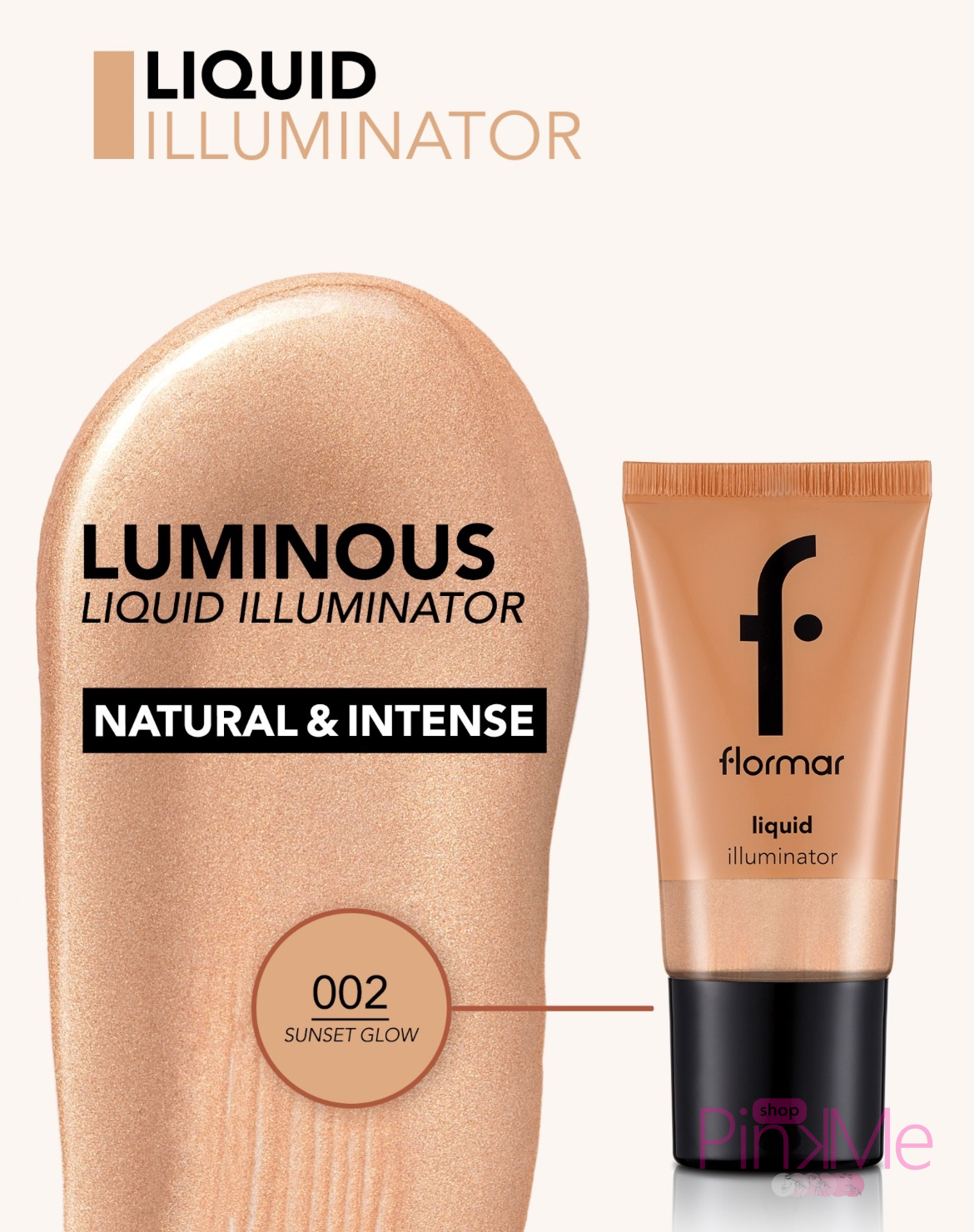 Flormar Liquid Illuminator Highlighter 02 Flormar Liquid Illuminator Highlighter 02