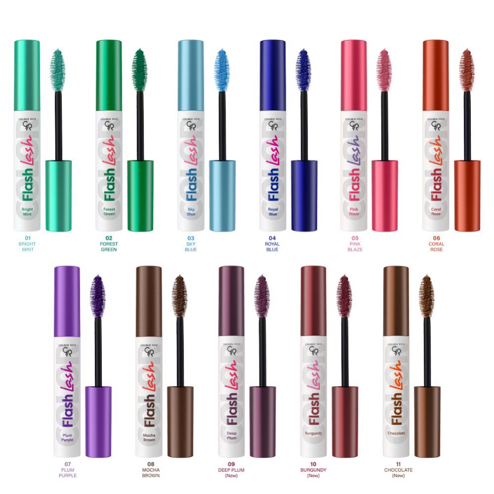 Golden Rose Flash Lash Colores Mascara Golden Rose Flash Lash Colores Mascara
