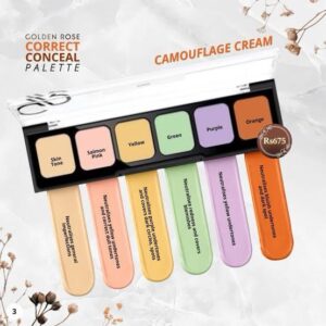 Golden Rose Correct & Conceal Camouflage Cream Palette
