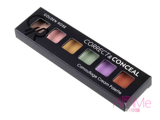 Golden Rose Correct & Conceal Camouflage Cream Palette