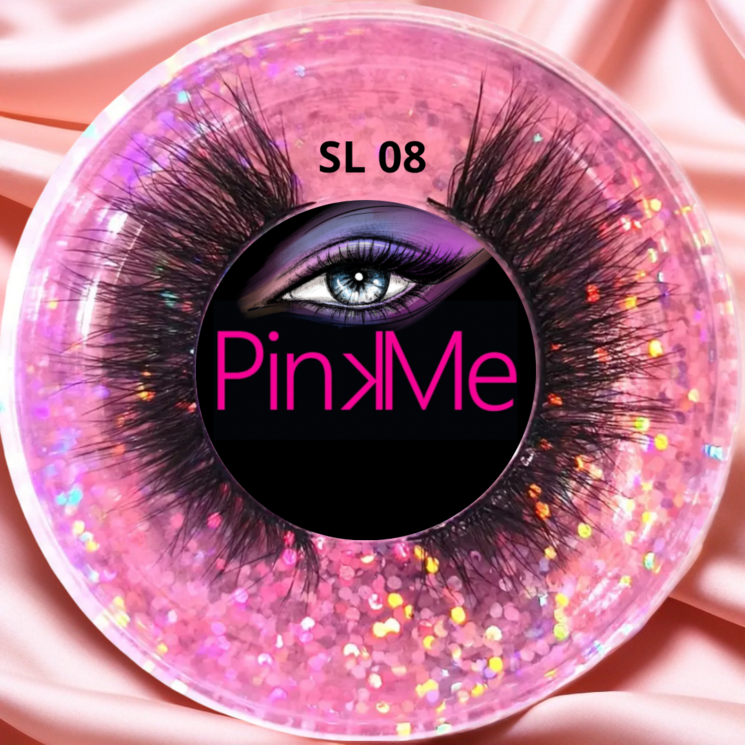 PinkMe Faux Cils 3D Une Paire SL 08 PinkMe Faux Cils 3D Une Paire SL 08