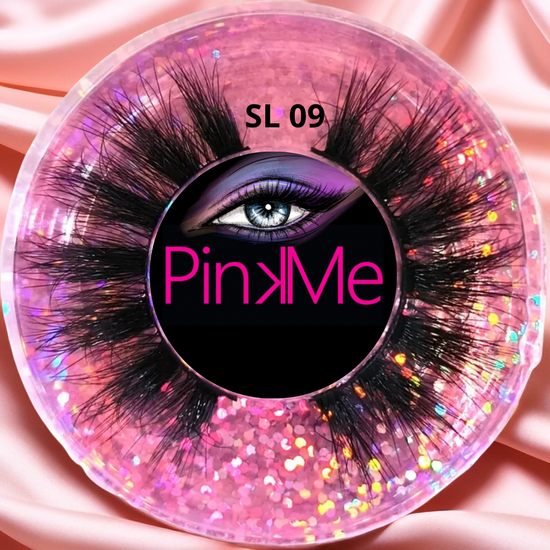 PinkMe Faux Cils 3D Une Paire SL 09 PinkMe Faux Cils 3D Une Paire SL 09