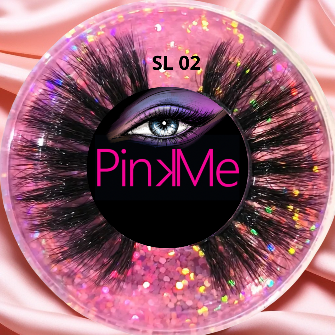 PinkMe Faux Cils 3D Une Paire SL 02 PinkMe Faux Cils 3D Une Paire SL 02