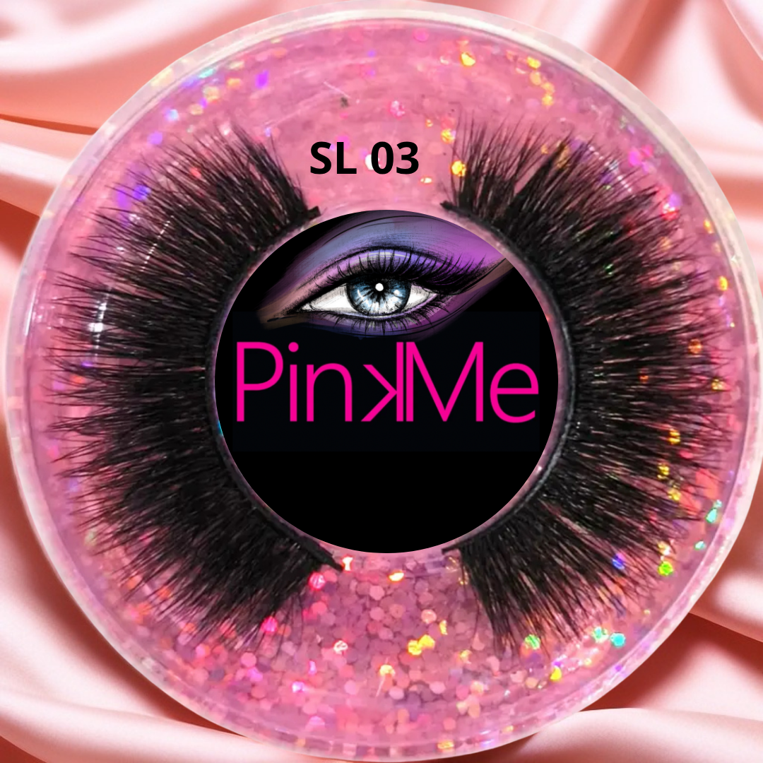 PinkMe Faux Cils 3D Une Paire SL 03 PinkMe Faux Cils 3D Une Paire SL 03