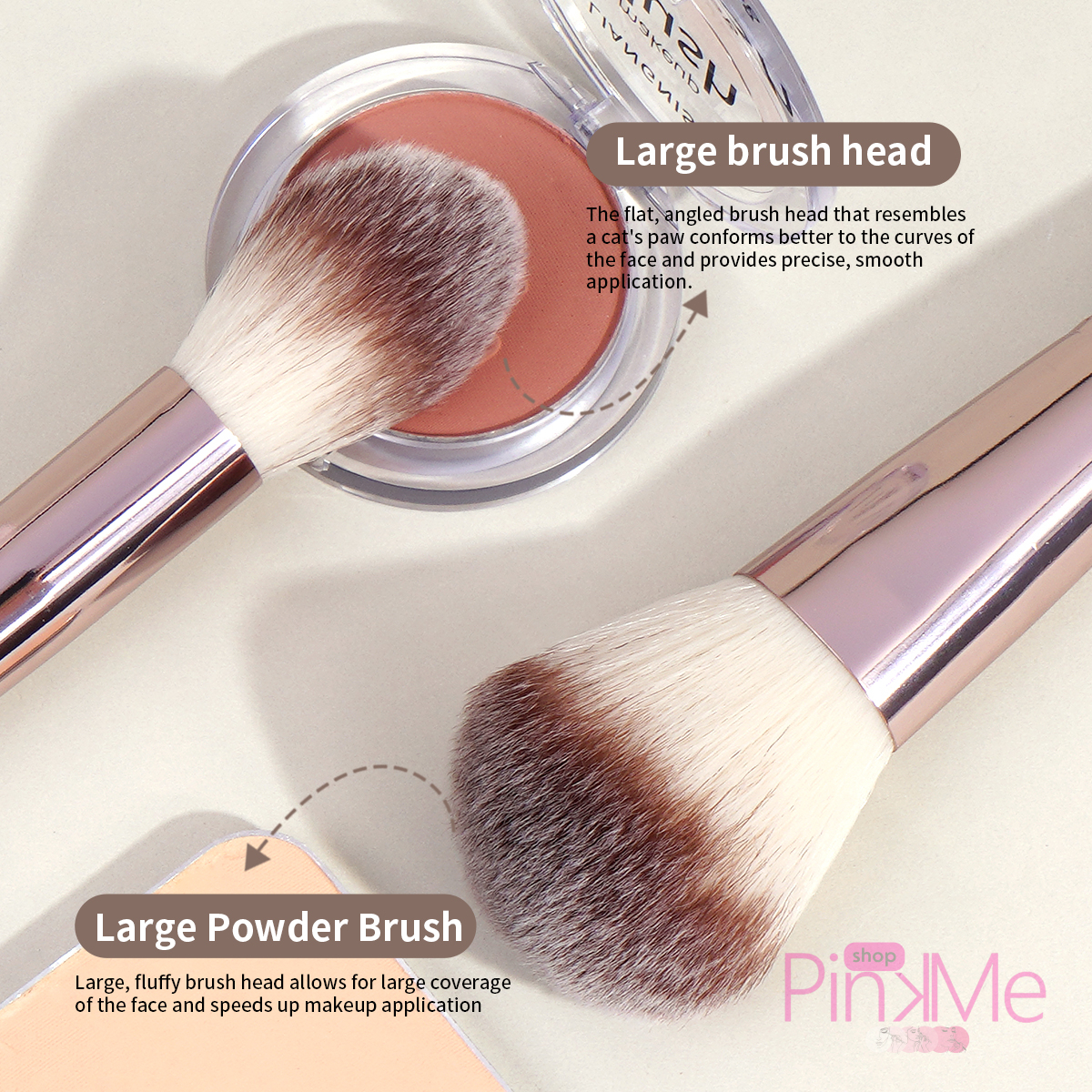 MAANGE Kit 30 Pinceaux et 16 Outils De Maquillage Et Trousse MAANGE Kit 30 Pinceaux et 16 Outils De Maquillage Et Trousse