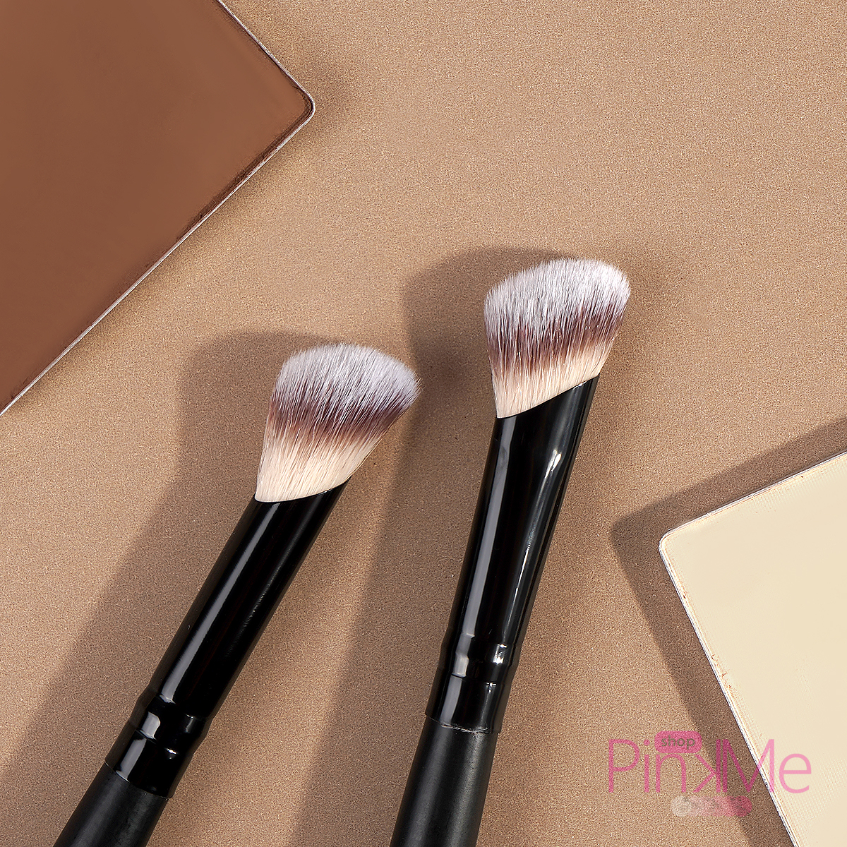 MAANGE Kit 5 Pinceaux De Maquillage à Double Embout Avec Trousse MAANGE Kit 5 Pinceaux De Maquillage à Double Embout Avec Trousse