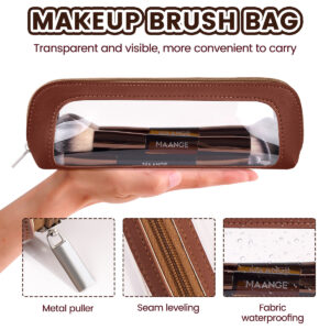 MAANGE Kit 7 Pinceaux De Maquillage à Double Embout Avec Trousse MAANGE Kit 7 Pinceaux De Maquillage à Double Embout Avec Trousse