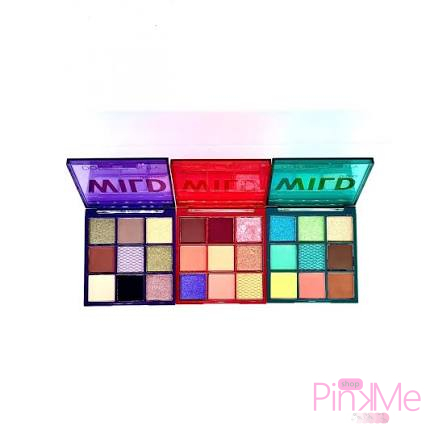DDONNA Palette Eyeshadow Wild 9 Couleurs swatches DDONNA Palette Eyeshadow Wild 9 Couleurs