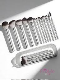 MAANGE Trousse Pour Pinceaux De Maquillage avec Fenêtre Transparente