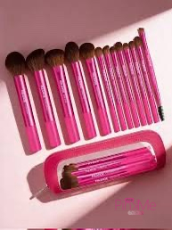 MAANGE Trousse Pour Pinceaux De Maquillage avec Fenêtre Transparente