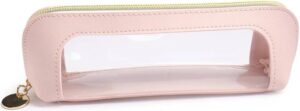 MAANGE Trousse Pour Pinceaux De Maquillage avec Fenêtre Transparente