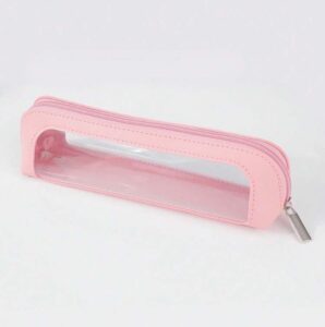 MAANGE Trousse Pour Pinceaux De Maquillage avec Fenêtre Transparente