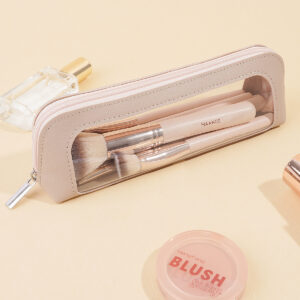 MAANGE Trousse Pour Pinceaux De Maquillage avec Fenêtre Transparente