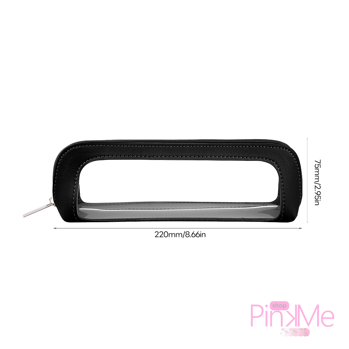 MAANGE Trousse Pour Pinceaux De Maquillage avec Fenêtre Transparente