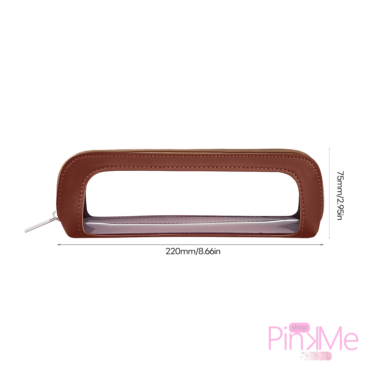 MAANGE Trousse Pour Pinceaux De Maquillage avec Fenêtre Transparente