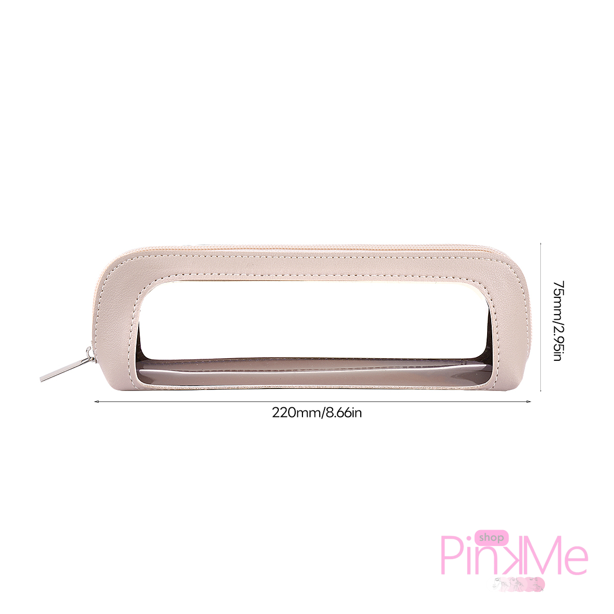 MAANGE Trousse Pour Pinceaux De Maquillage avec Fenêtre Transparente