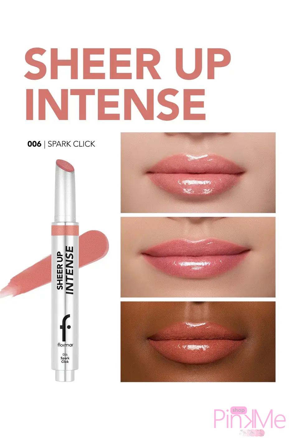 Flormar Sheer Up Intense Lipstick Flormar Sheer Up Intense Lipstick