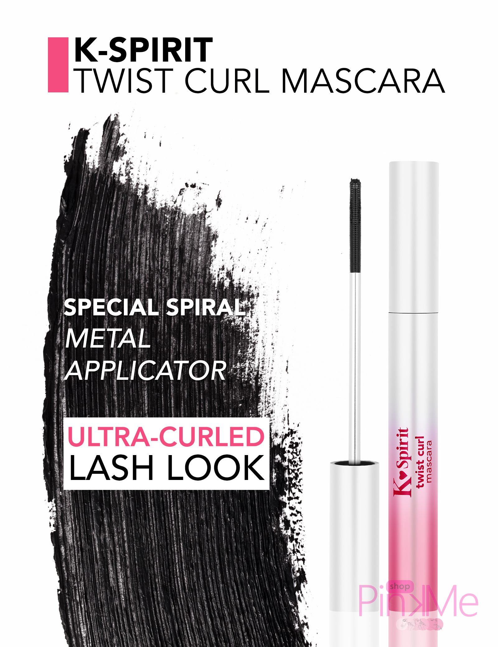 Flormar K-Spirit Twist Curl Mascara Flormar K-Spirit Twist Curl Mascara